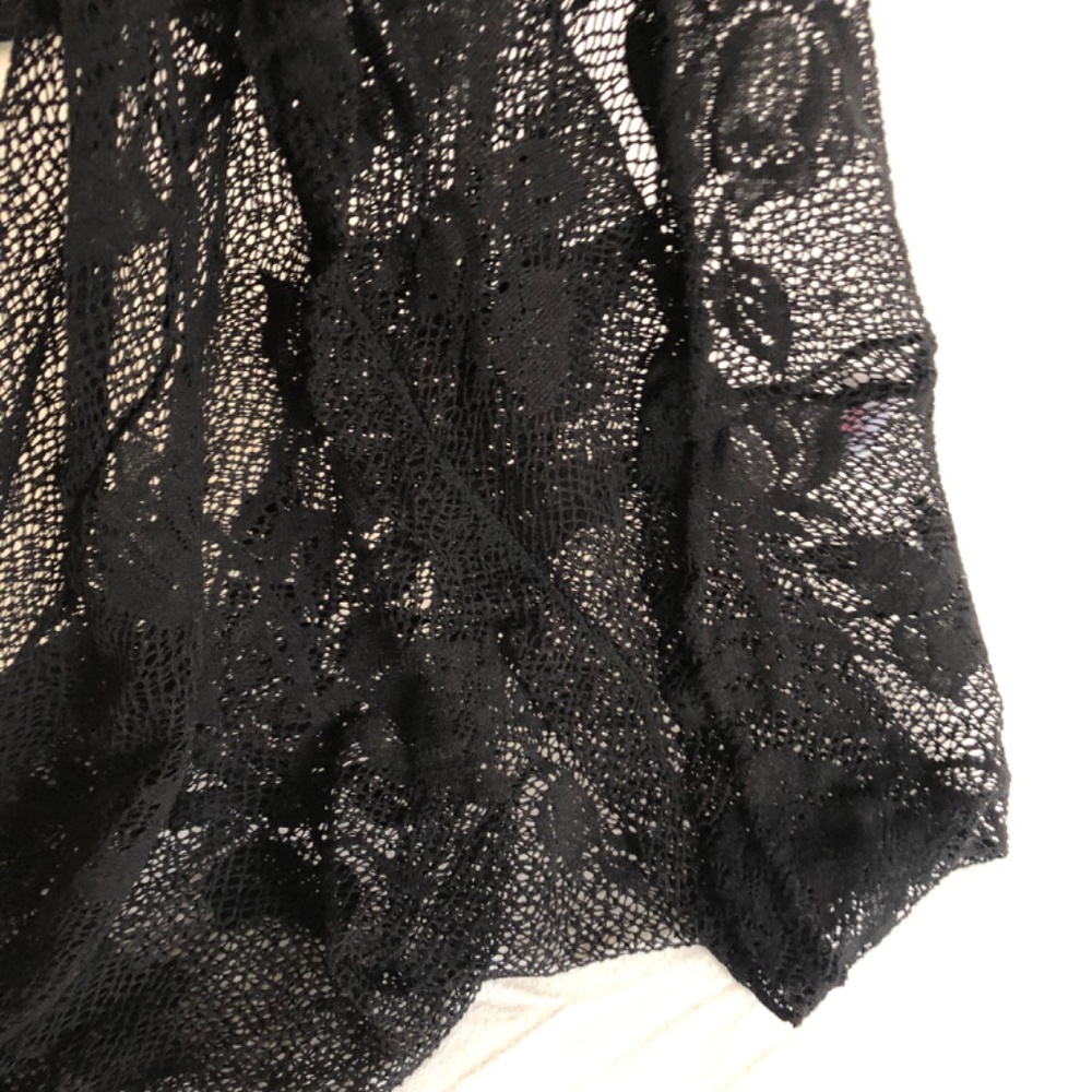 NWOT Sheer Maxi Lace Black Dress/Lingerie , No Size - Picture 14 of 14